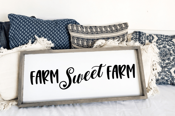 Download Farm Sweet Farm Sign SVG - Farm sign svg Collection