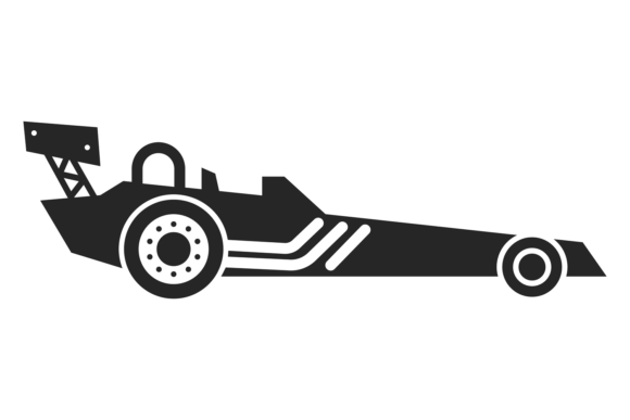 Download Race Car Side View. Speed Black Icon - Premium Resources