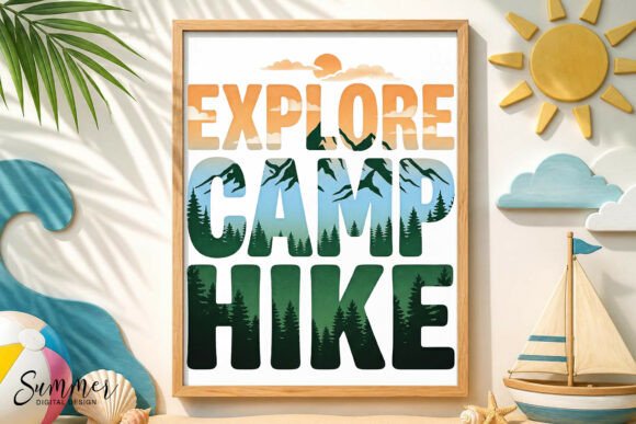 Download Explore Camp Hike Outdoor Sublimation - Explore Collection
