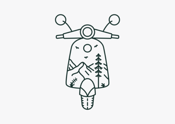 Download Explore Nature by Scooter Motorcycle - Explore Collection