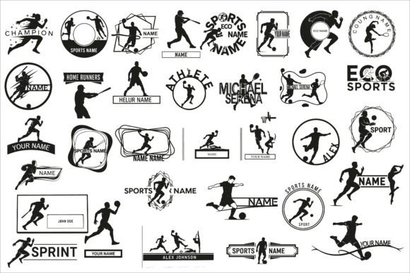 Download Dynamic Sports Name Wall Art Design - Wall art Collection