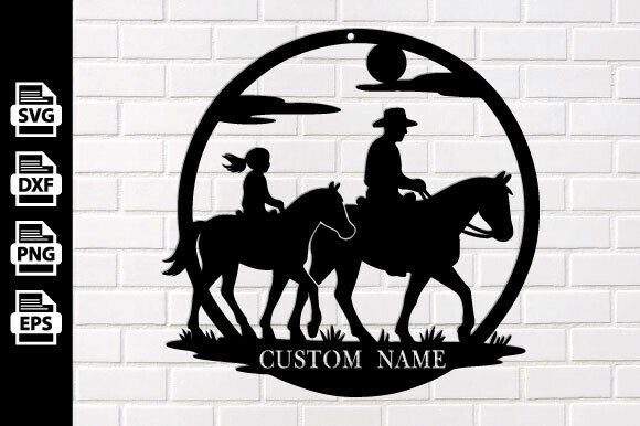 Download Custom Cowboy Metal Wall Art Laser Cut - Wall art Collection