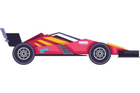 Download Side View of Race Car. Automobile for Fo - Premium Bundle