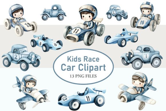 Download Kids Race Car PNG Clipart - Premium Resources